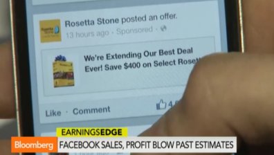 Мобилната реклама формира 59% от приходите на Facebook