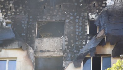 Пожар пламна в блок в столичния квартал "Люлин"