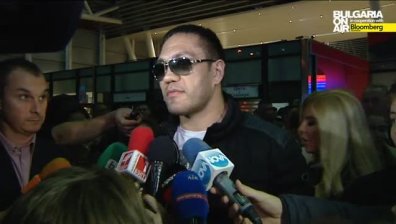 Шампионско посрещане за Кубрат Пулев в България