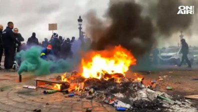 Стотици ранени в протестите на "жълтите жилетки", над 1300 - арестувани