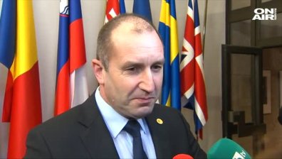 Президентът Радев отрeче да е подкрепял СЕТА