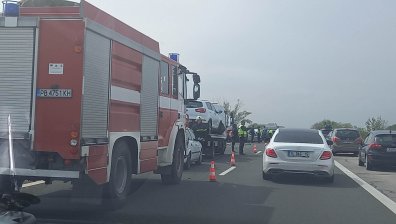 Серия от инциденти на АМ "Тракия" в последния почивен ден