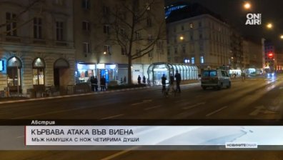 Нападател с нож рани четирима души във Виена