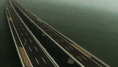 Китай откри най-дългия мост над морски води
