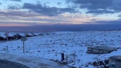 Сняг покри пустинята Атакама (ВИДЕО)