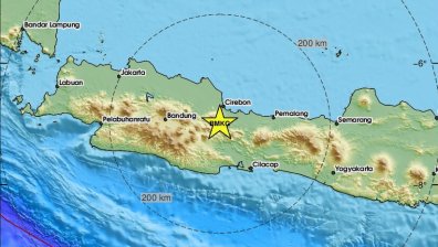 Земетресение от 4 по Рихтер разлюля остров Ява