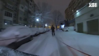 Снегът в София &ndash; не бедствие, а радост за скиорите!