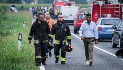 Десетки ранени във верижна катастрофа в Италия