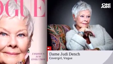 Джуди Денч - най-възрастната звезда, украсила корицата на Vogue