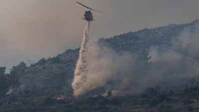 В Гърция пропищяха от умишлено запалени пожари на Лесбос