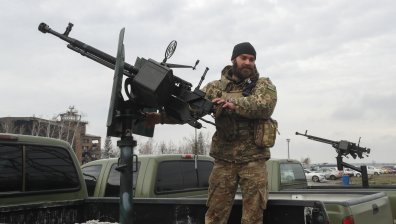 Армия от украински дронове-камикадзе полита към Бахмут като "подарък" за руснаците