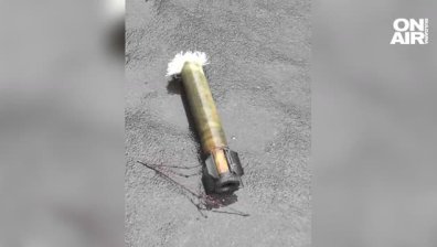 Невзривена противоградна ракета падна на тераса в блок във Видин (+ВИДЕО)