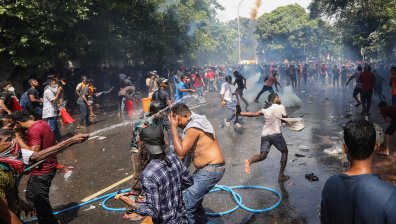 Президентът на Шри Ланка бяга от Малдивите в Саудитска Арабия