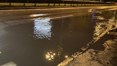 Централен столичен булевард: При дъжд се образуват локви, водата не се оттича