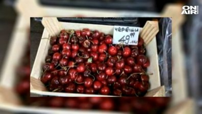 Първите череши по пазарите - 50 лв. за килограм