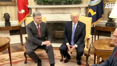 Тръмп се срещна с Порошенко