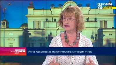 Анна Кръстева: Няма криза на банките, има криза на политическите елити