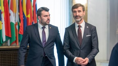 Георг Георгиев и словашкият му колега: ЕС и САЩ трябва да си сътрудничат в отбраната