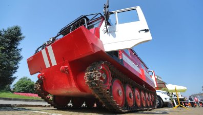 Изложение на техника и оборудване в Деня на Гражданската защита