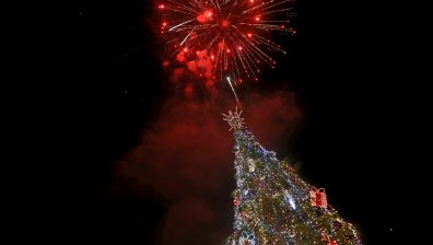 Без програма при запалването на светлините на елхата в София