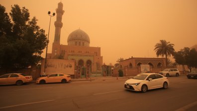 Поредна пясъчна буря в Ирак вкара десетки в болница