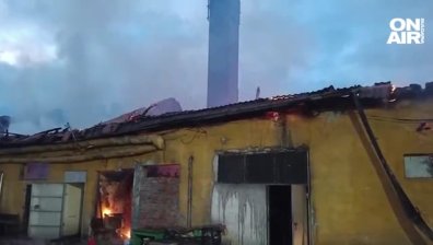 Пожар лумна в затвора в Пловдив, тръгнал от котелното