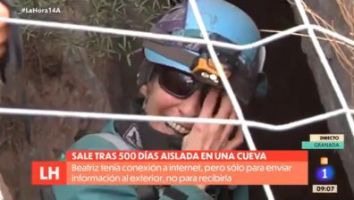 Граничещо с лудост: Испанка прекара 500 дни в пещера, за да изпита психиката си (+ВИДЕО)