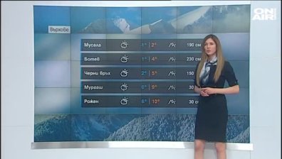 Дъжд и гръмотевици на места, температурите достигат до 22 градуса