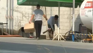 Разследват взрива на газова бутилка на бензиностанция в Добрич
