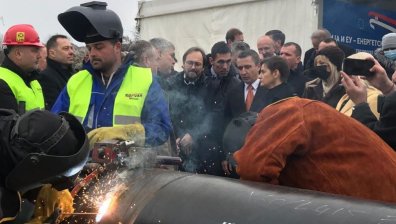 Стартира изграждането на газовата връзка между България и Сърбия