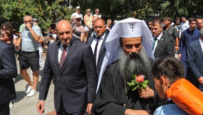 Патриарх Даниил подкрепи Радев за сваляне на санкции срещу Русия