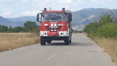 ТИР се запали край Велико Търново