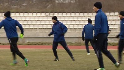 Петър Златинов и Александър Чанович с първа тренировка за Черно море
