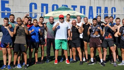 Красен Кралев проследи подготовката на спортистите ни в НСБ "Спортпалас"