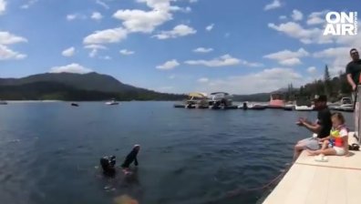 Да намериш на дъното на езеро годежен пръстен с огромен диамант