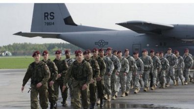 Войници на САЩ на учения в Полша