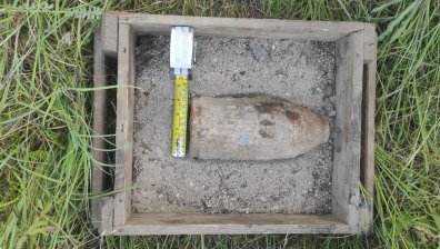 Военни унищожиха 100 мм снаряд, открит при строежа на вила в Плевен