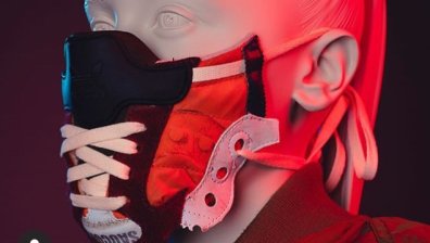 Дизайнери създадоха маски от… спортни кецове