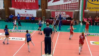 Левски взе дербито с ЦСКА в женския волейбол