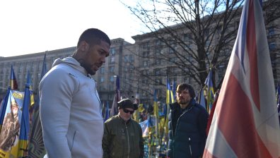 Джошуа със силни думи от Украйна след тренировките с Усик