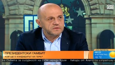 Томислав Дончев: Кандидатът на ГЕРБ за президент ще е политик, а не военен