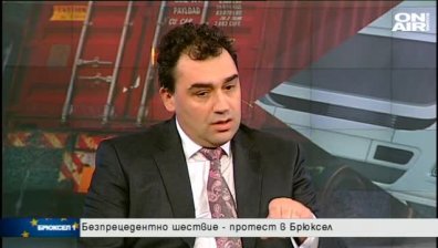 Безпрецедентно шествие - протест в Брюксел