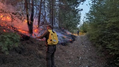 Пожар отново гори в района на село Каменар