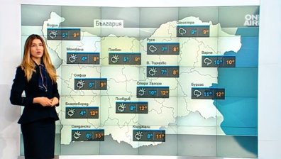До обяд ще превалява, температурите - между 7 и 14 градуса