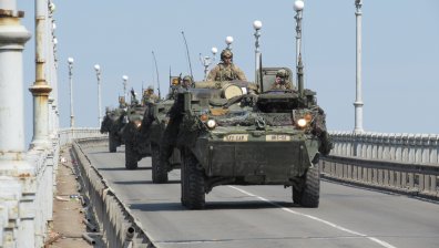 Военна техника влезе от Румъния у нас, МО каза накъде отива (+ВИДЕО)