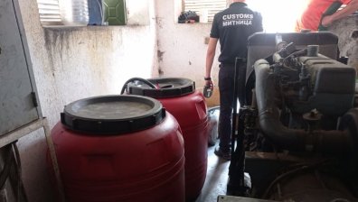 Бивш мотел - превърнат в нелегална бензиностанция