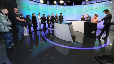 Студенти от ВУЗФ посетиха Investor Media Group