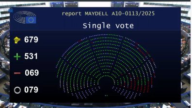 ИЗВЪНРЕДНО: ЕП одобри членството на България в Еврозоната