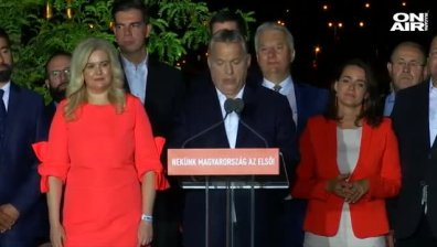 Партията на Орбан отвя конкуренцията на евровота в Унгария