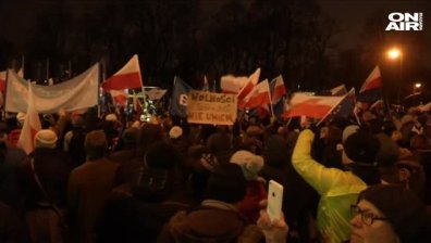 Протестът в Полша продължава